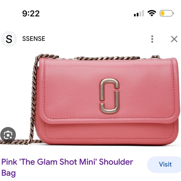 ** SOLD ** MARC JACOBS GLAM SHOT MINI BAG - Picture 3 of 4